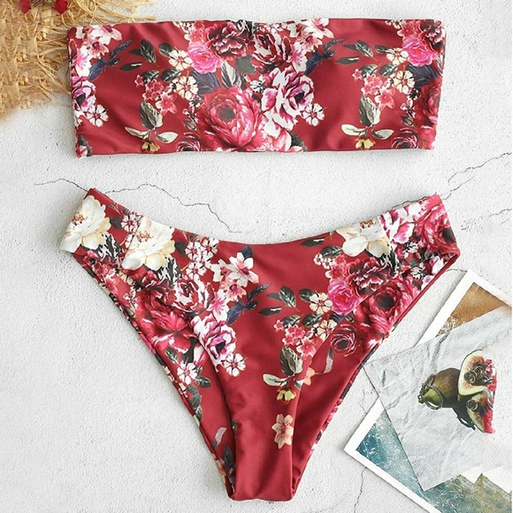 Women Strapless bikini set - Picture 3 of 8